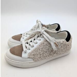 Kenneth Cole Kam Guard Cozy Eo Sneakers Women's Natural/Taupe Size US5 EU35